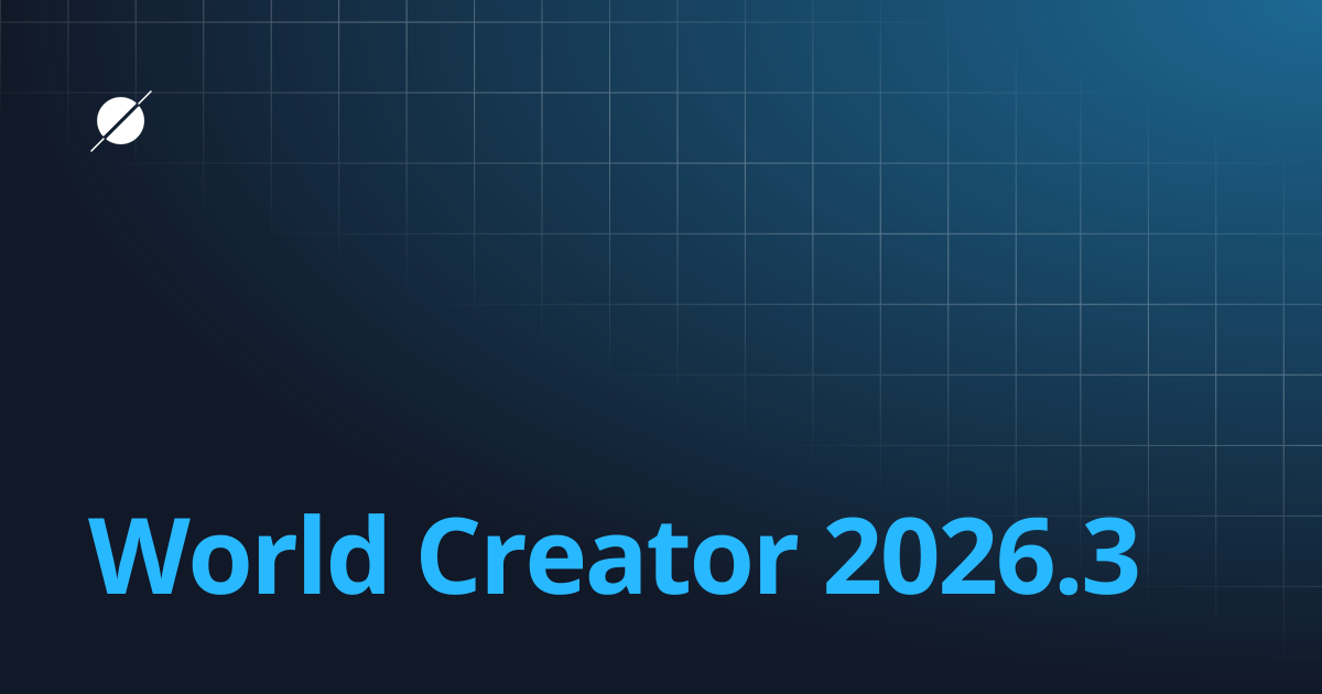 World Creator 2026.3 | World Creator