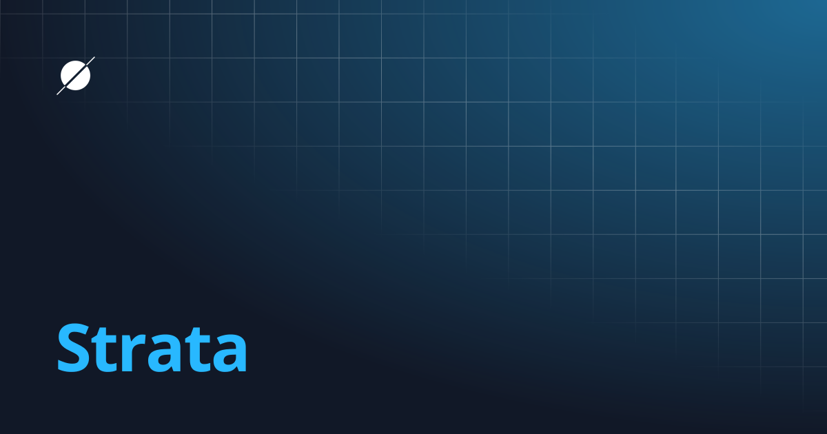 Strata | World Creator