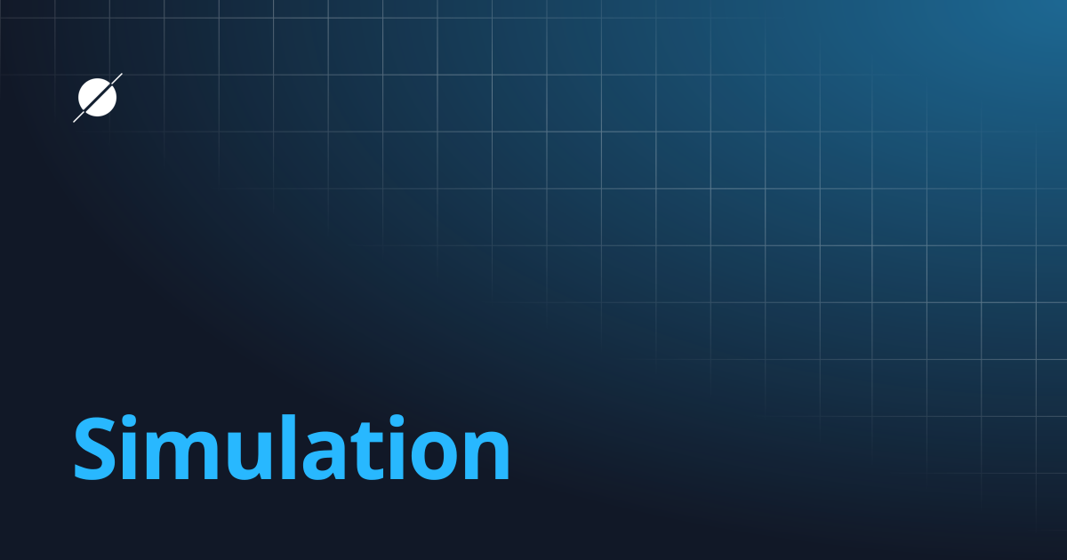 Simulation | World Creator