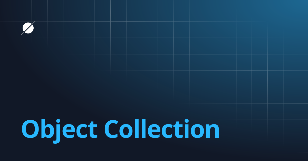 Object Collection | World Creator