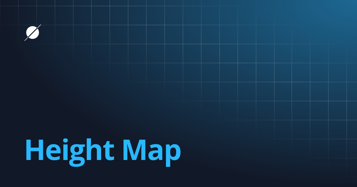 Height Map | World Creator
