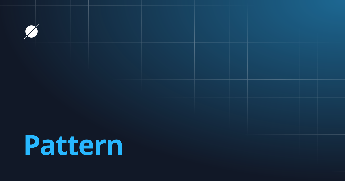 Pattern | World Creator