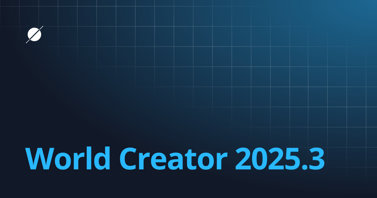 World Creator 2025.3 | World Creator